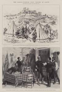 Det grekisk-turkiska kriget, scener på Kreta
